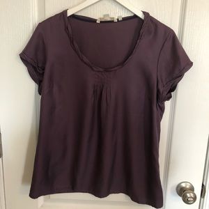 Boden Palazzo Silk Blend Top